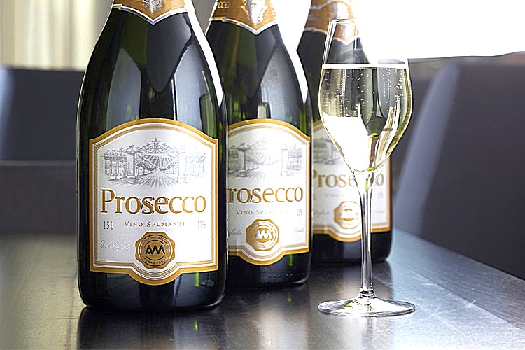 коктейль апероль шприц с шампанским Prosecco